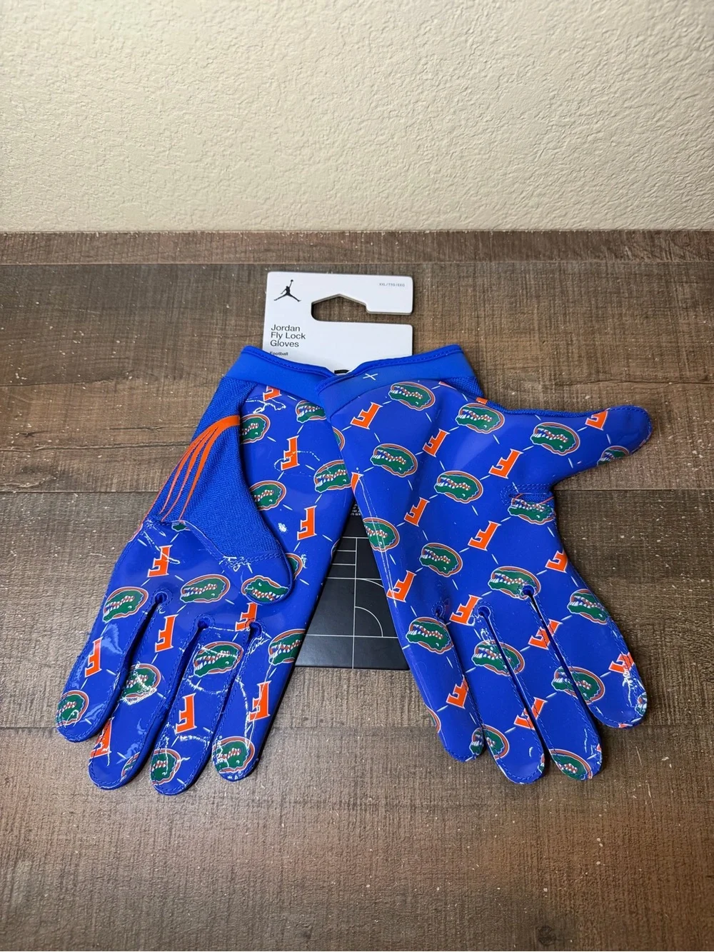Jordan Fly Lock Florida Gators PE Team Issued Gloves. - Size 2XL Men.